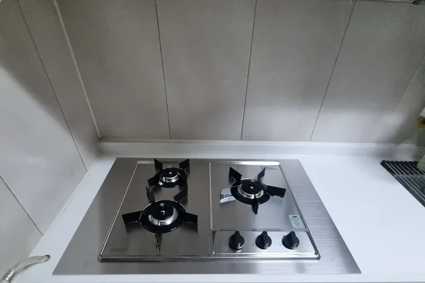 가스레인지 교체 전